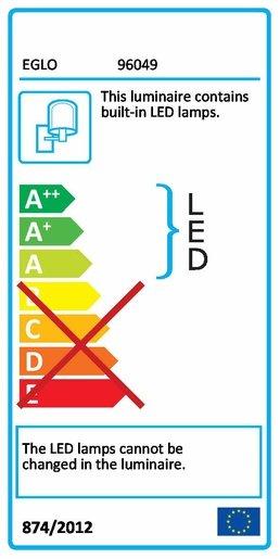 Wandleuchte ONO 2 6 W LED 3000 K nickel-matt Up/Do