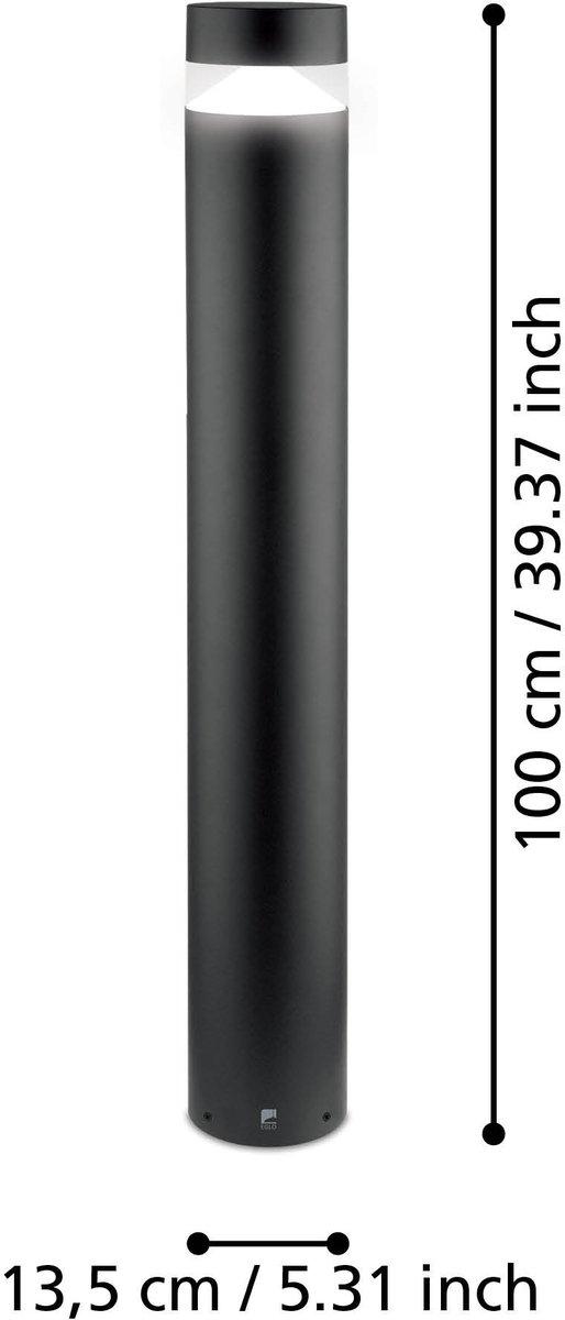 Pollerleuchte LED 1x11W 950lm 3000K H:99cm IP65 schwarz MELZO