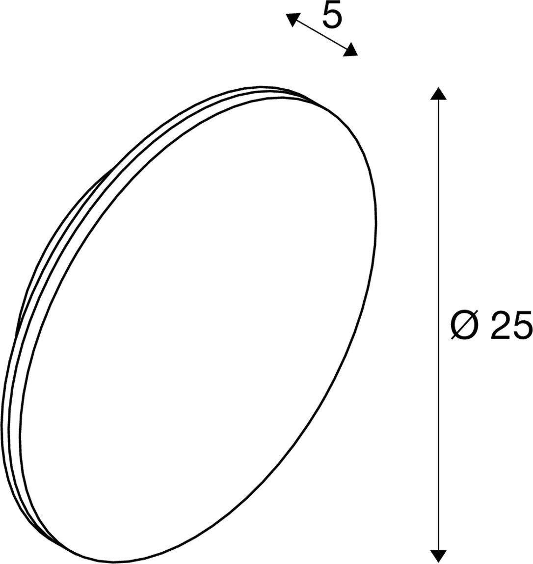 D-RING M Wandleuchte PHASE 2700/3000K PHASE IP65 schwarz