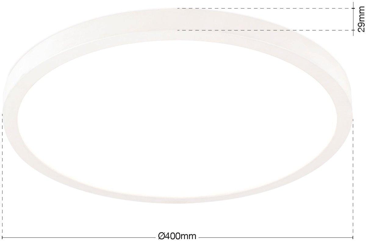 Deckenleuchte LED 30W CCT D40cm Disc weiß rund