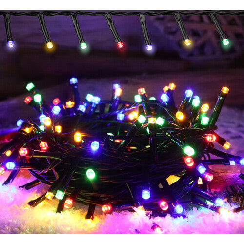 Tracon Bunte LED- Lichterkette Basisausführung aussen 200LED, 400LED, 800LED