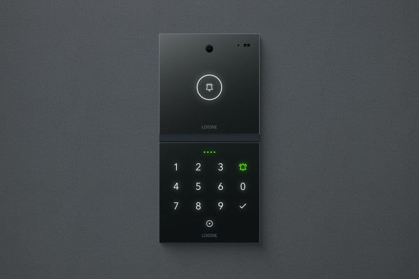 Intercom Montagerahmen 2fach anthrazit