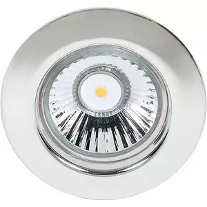 Einbaustrahler mit Sprengring feststehend C 1830 chrom ohne Fassung