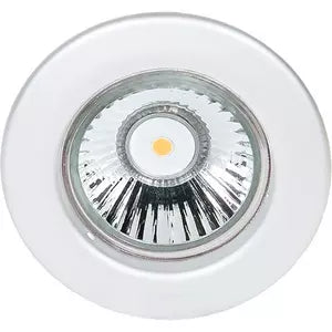 Einbaustrahler mit Sprengring feststehend C 1830 chrom-matt ohne Fassung