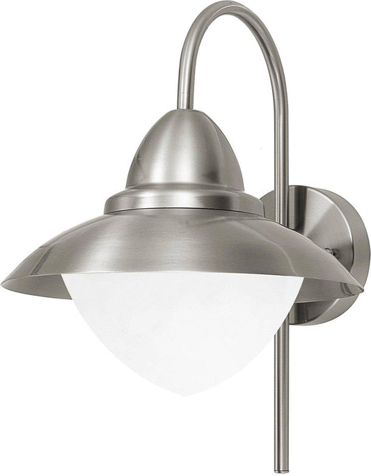 Außen-Wandleuchte Edelstahl 1x60W E27 SIDNEY