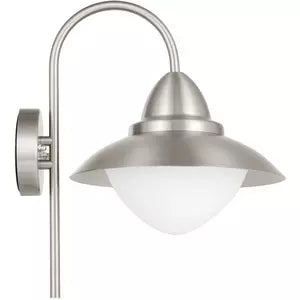 Außen-Wandleuchte Edelstahl 1x60W E27 SIDNEY