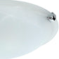 Deckenleuchte E27 1x60W chrom/Glas satiniert SALOME