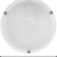 Deckenleuchte E27 1x60W chrom/Glas satiniert SALOME