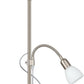 Stehleuchte mit Leseleuchte E27 1x100W nickel-matt UP 2
