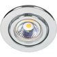 Einbaustrahler mit Sprengring schwenkbar C 3840 chrom ohne Fassung