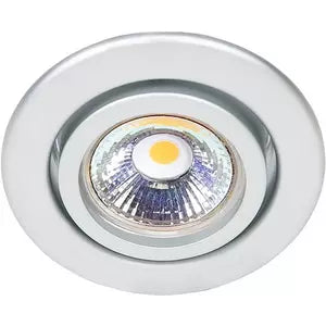 Einbaustrahler mit Sprengring schwenkbar C 3840 chrom-matt ohne Fassung