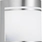 Wandleuchte E27 1x60W Edelstahl / Glas CERNO mit Bewegungsmelder