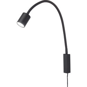 Justi Bettleuchte Flex schwarz 1xGU10-LED