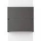 Außen-LED-Wandleuchte weiß/anthrazit KIBEA LED-Modul 2x2,5W IP44
