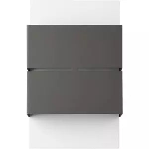 Außen-LED-Wandleuchte weiß/anthrazit KIBEA LED-Modul 2x2,5W IP44