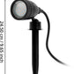 Außen-LED Strahler ERDSPIESS GU10/3W NEMA 1 GU10-LED 1x3W IP44