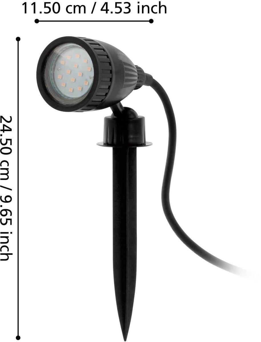 Außen-LED Strahler ERDSPIESS GU10/3W NEMA 1 GU10-LED 1x3W IP44