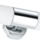 WallCeiling Lenia IP44 max.2x40W E14 Chrom/Opak 230V Metall/Glas