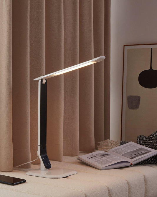 Tischleuchte LED 6W 550lm warmweiß mit Touchdimmer weiss SELLANO