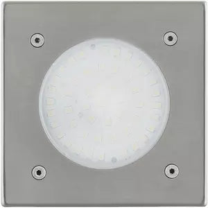 Bodeneinbauleuchte LED Edelstahl eckig 1 x 2,5 W 180 lm IP65/67 LAMEDO
