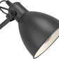 PRIDDY Stehleuchte 1x40W E27 Stahl schwarz
