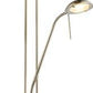 LEONAS Deckenfluter 1 x LED 16W 1440 lm 3000K + 4 5W 360 lm 3000K me-matt