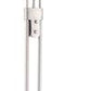 LEONAS Deckenfluter 1 x LED 16W 1440 lm 3000K + 4 5W 360 lm 3000K ni-matt