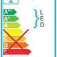 LEONAS Deckenfluter 1 x LED 16W 1440 lm 3000K + 4 5W 360 lm 3000K ni-matt