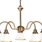 Luster Maja 5 x 40W E14 messing-patiniert