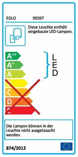 Außen-Wandleuchte LED Anthrazit/weiß DESELLA 1 10W 900lm IP54