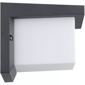 Außen-Wandleuchte LED Anthrazit/weiß DESELLA 1 10W 900lm IP54