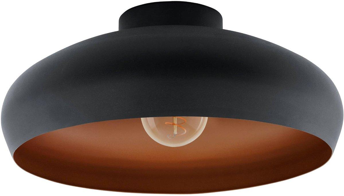 Deckenleuchte 1xE27 60W schwarz/kupfer MOGANO