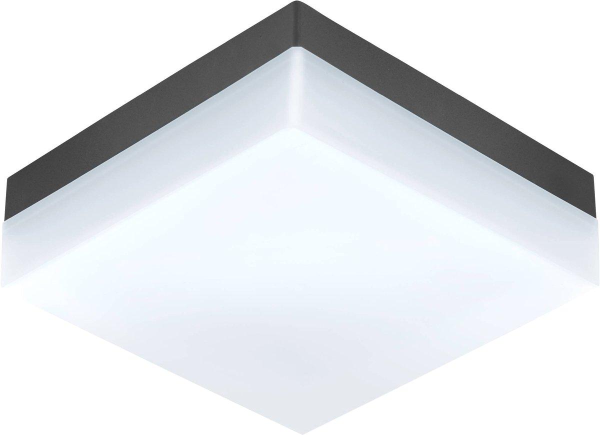 Decken/Wandleuchte LED anthrazit/weiß 8,2 W warmweiß SONELLA IP44