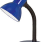 Tischleuchte E27 1x60W blau BASIC