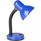 Tischleuchte E27 1x60W blau BASIC