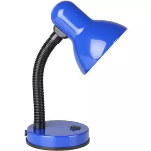 Tischleuchte E27 1x60W blau BASIC