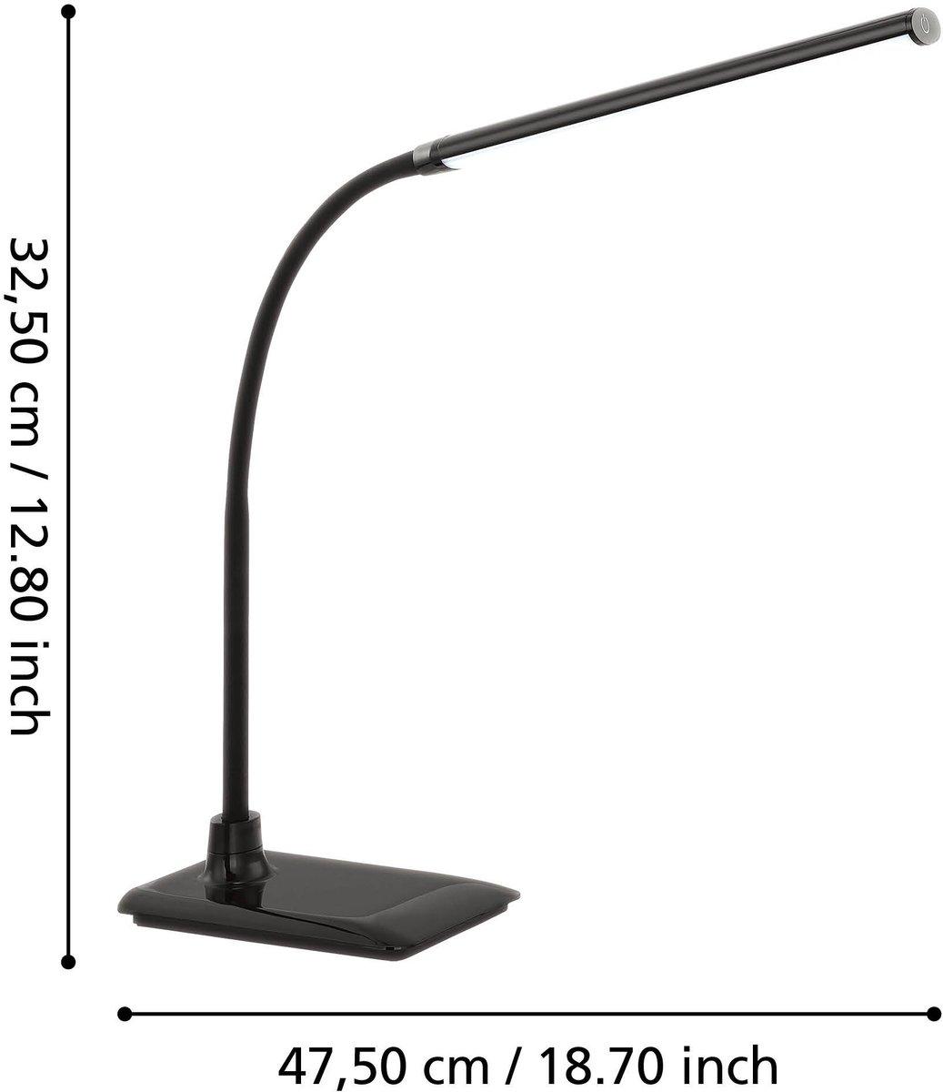 Tischleuchte LAROA mit Touchdimmer LED 4,5W schwarz