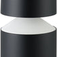 Sockelleuchte LED 1x11W 950lm 3000K H:45cm IP65 schwarz MELZO