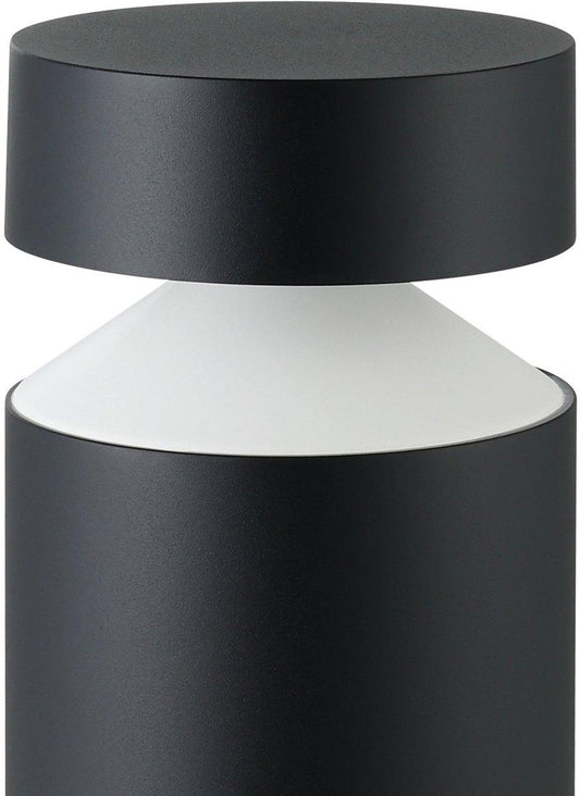 Sockelleuchte LED 1x11W 950lm 3000K H:45cm IP65 schwarz MELZO