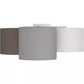 Deckenleuchte PASTORE E27 3x60W anthrazit-braun/grau/weiß