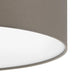 Deckenleuchte PASTERI E27 3x25W Ø570 taupe