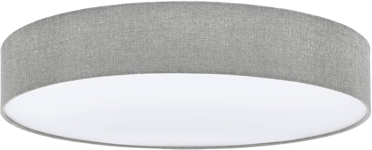 Deckenleuchte PASTERI E27 5x25W Ø760 Leinen grau