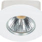 LED Einbaustrahler A 5068 T Flat IP44 weiss-matt 8W 930 38° dim