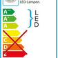 LED Einbaustrahler A 5068 T Flat IP44 weiss-matt 8W 930 38° dim