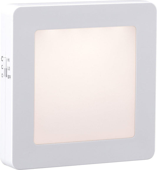 Esby eckig Nachtlicht Stecker weiß 28lm 2700K Sensor