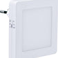 Esby eckig Nachtlicht Stecker weiß 28lm 2700K Sensor