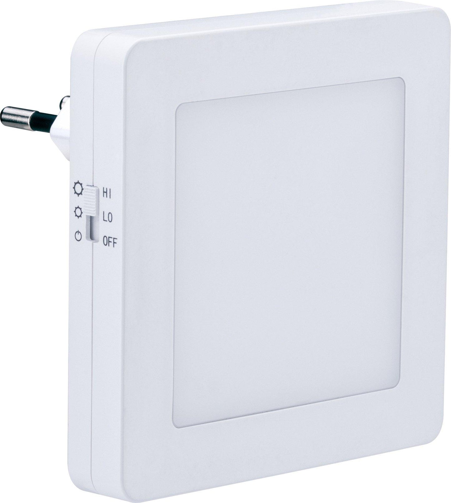 Esby eckig Nachtlicht Stecker weiß 28lm 2700K Sensor