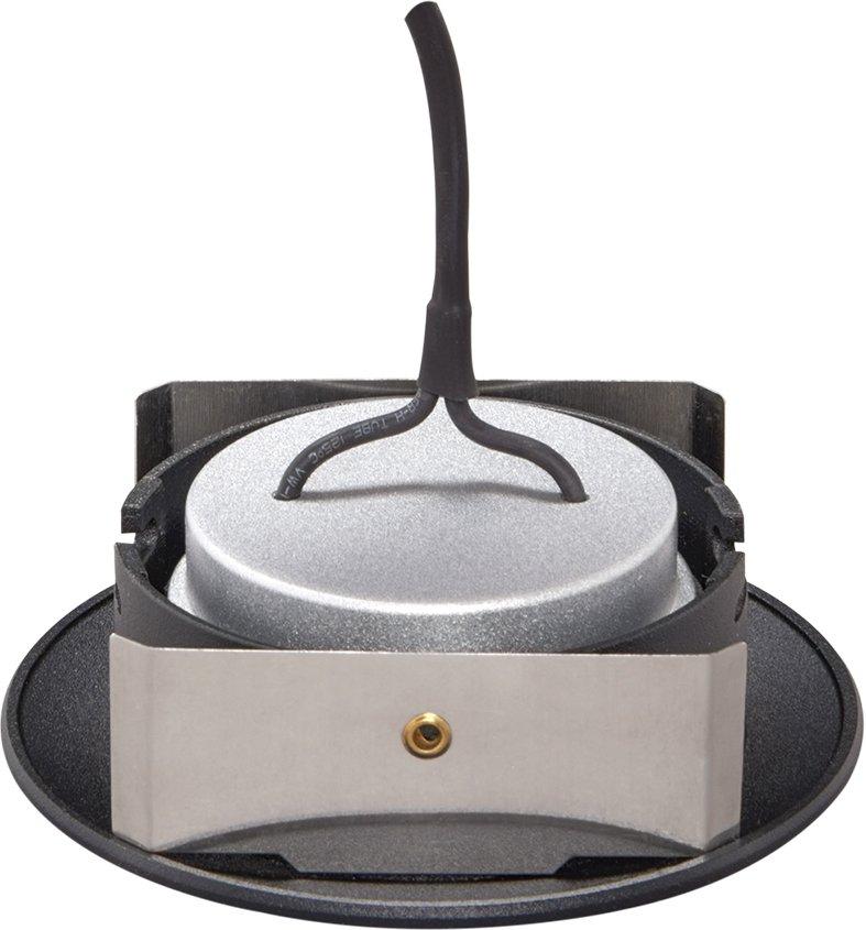 Einbauspot LED Flat schwarz-matt 8W 930 38° dimmbar