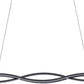 LASANA 3 Hängeleuchte LED 36W schwarz