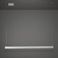 TERMINI Hängeleuchte schwarz L1590mm dimmbar 30,5W+15,5W LED 4200+1700lm 3000K